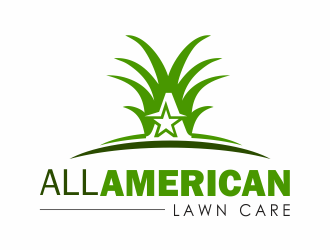 All American Lawn Care  logo design by up2date