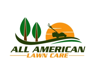 All American Lawn Care  logo design by AamirKhan