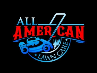 All American Lawn Care  logo design by deva