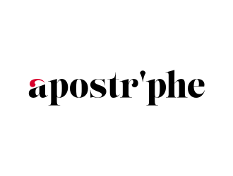 Apostrphe logo design by restuti