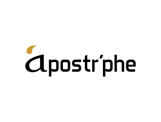 Apostrphe logo design by Ganyu