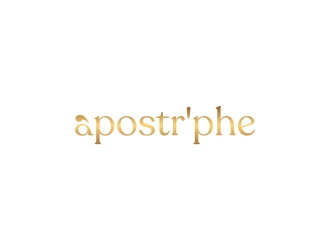 Apostrphe logo design by CreativeKiller