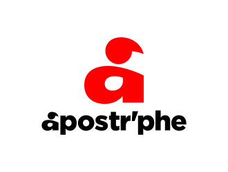 Apostrphe logo design by ekitessar