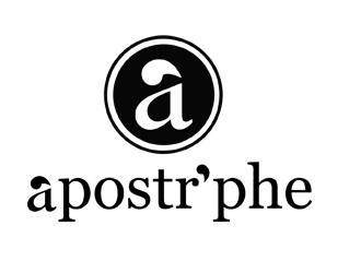 Apostrphe logo design by nikkl