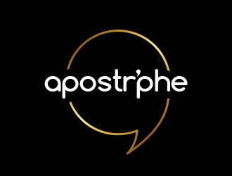 Apostrphe logo design by BeDesign