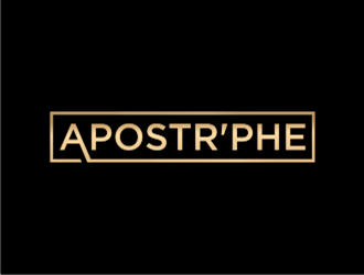 Apostrphe logo design by sheilavalencia