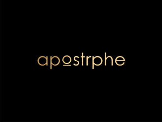 Apostrphe logo design by sheilavalencia