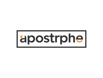 Apostrphe logo design by zonpipo1