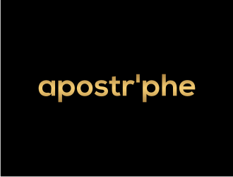 Apostrphe logo design by asyqh