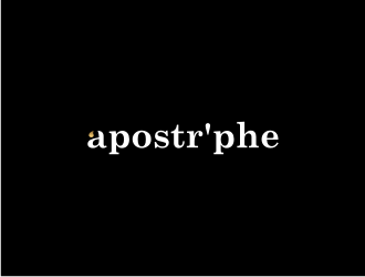 Apostrphe logo design by asyqh