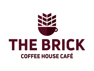 The Brick Coffee House Cafe logo design by cikiyunn