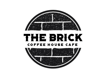 The Brick Coffee House Cafe logo design by emberdezign