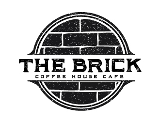 The Brick Coffee House Cafe logo design by emberdezign