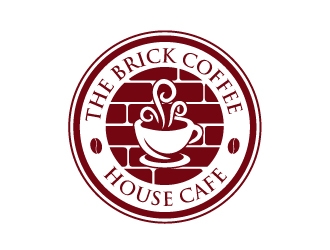 The Brick Coffee House Cafe logo design by AamirKhan