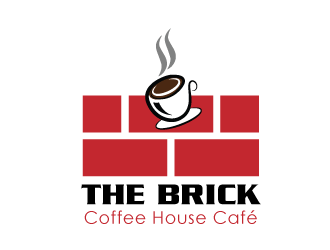 The Brick Coffee House Cafe logo design by mppal