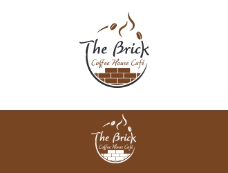 The Brick Coffee House Cafe logo design by tazbir01