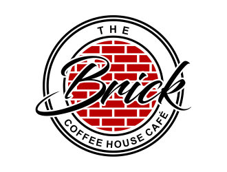 The Brick Coffee House Cafe logo design by cintoko