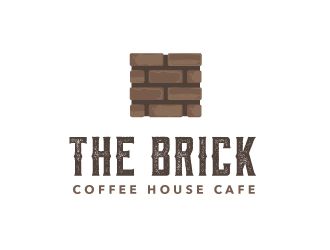 The Brick Coffee House Cafe logo design by emberdezign