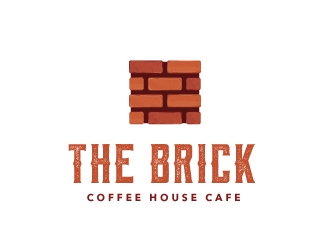 The Brick Coffee House Cafe logo design by emberdezign