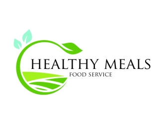  Healthy Meals Food Service logo design by jetzu