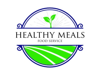  Healthy Meals Food Service logo design by jetzu