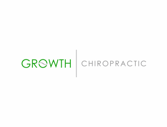 Growth Chiropractic logo design by scolessi