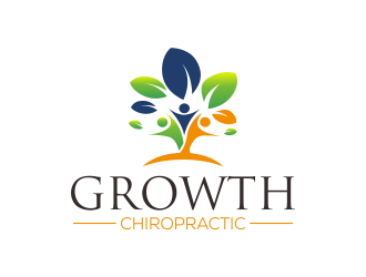 Growth Chiropractic logo design by qqdesigns