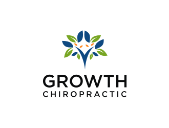 Growth Chiropractic logo design by mbamboex