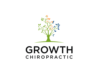 Growth Chiropractic logo design by mbamboex