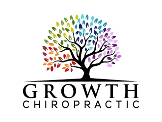 Growth Chiropractic logo design by pambudi