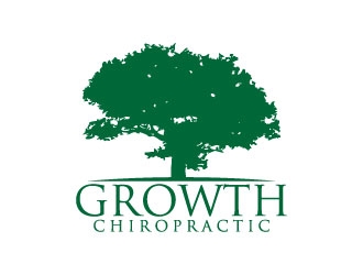 Growth Chiropractic logo design by desynergy