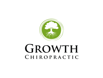 Growth Chiropractic logo design by mbamboex