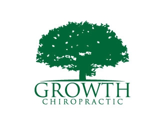 Growth Chiropractic logo design by desynergy