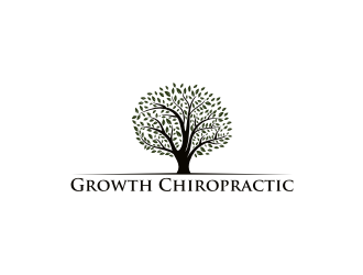 Growth Chiropractic logo design by blessings