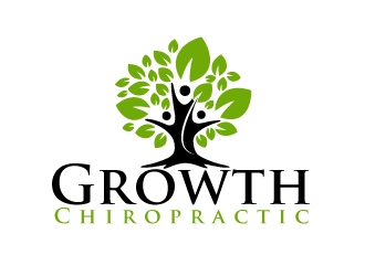 Growth Chiropractic logo design by AamirKhan