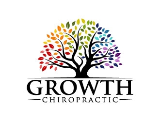 Growth Chiropractic logo design by daywalker