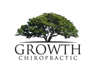 Growth Chiropractic logo design by desynergy