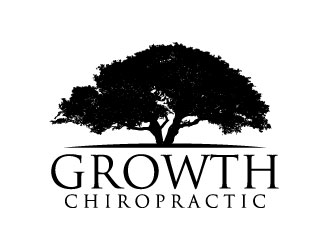 Growth Chiropractic logo design by desynergy