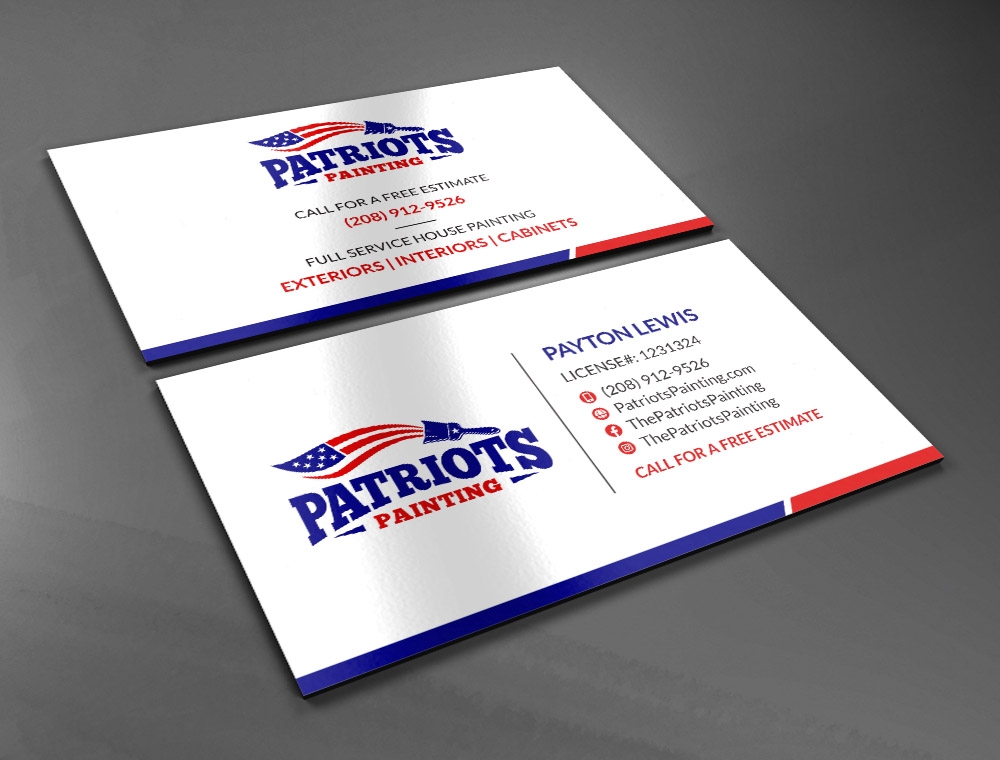 Patriots Painting logo design by fritsB