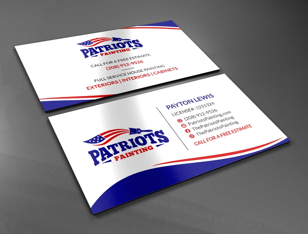 Patriots Painting logo design by fritsB