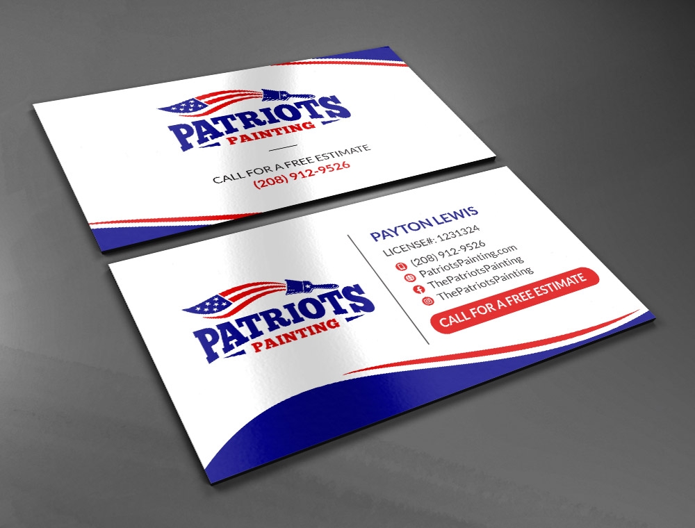 Patriots Painting logo design by fritsB