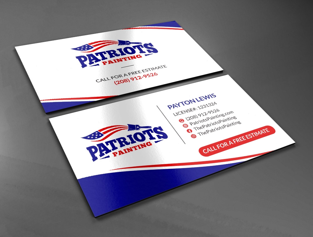 Patriots Painting logo design by fritsB