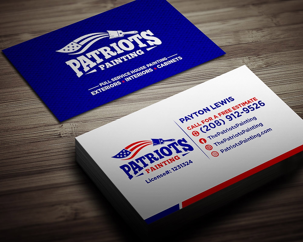 Patriots Painting logo design by scriotx