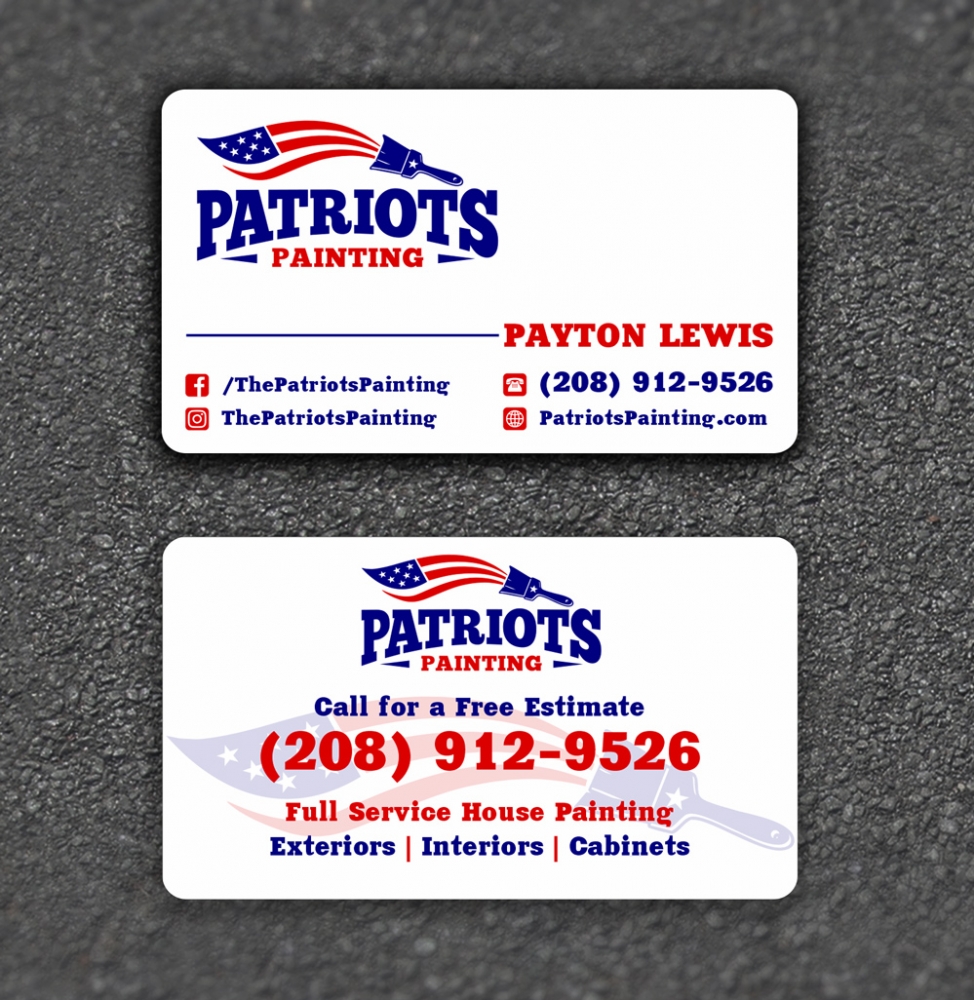 Patriots Painting logo design by ManishKoli