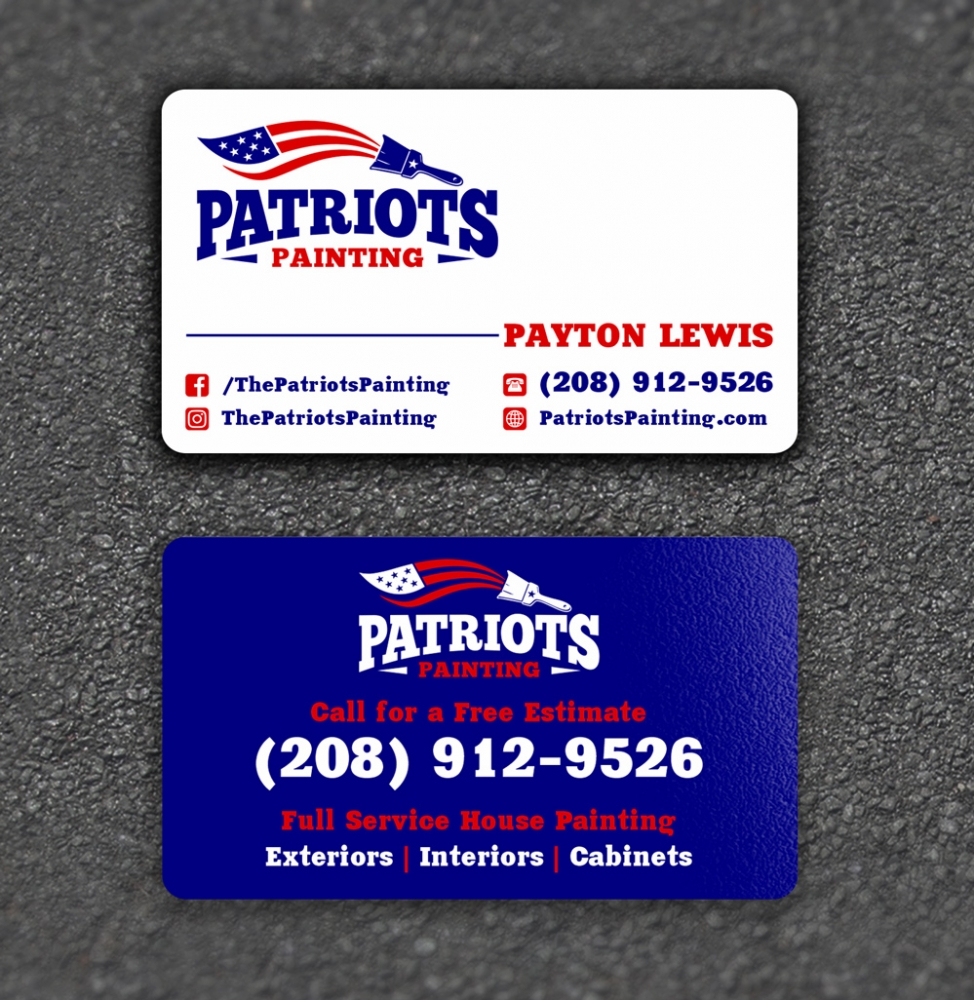 Patriots Painting logo design by ManishKoli