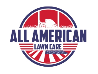 All American Lawn Care  logo design by MarkindDesign