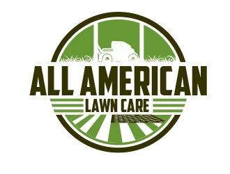 All American Lawn Care  logo design by MarkindDesign