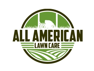 All American Lawn Care  logo design by MarkindDesign