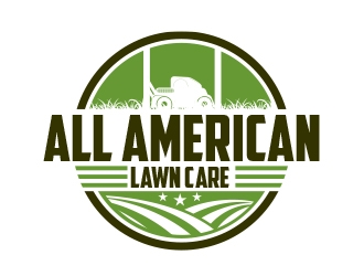 All American Lawn Care  logo design by MarkindDesign