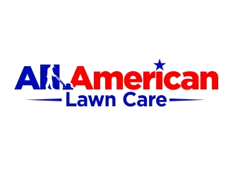 All American Lawn Care  logo design by YONK